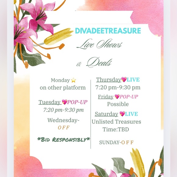 Diva Dee Bundles LIVE! 🌹Like this to be notified! 🌹 - Picture 2 of 16